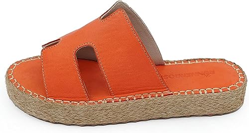 Bonateks Damen Frrbtrlky100293 Wedge Sandal, Orange, 38 EU von Bonateks