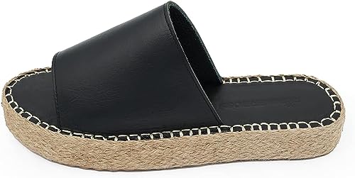 Bonateks Damen Frrbtrlky100302 Wedge Sandal, Schwarz, 37 EU von Bonateks