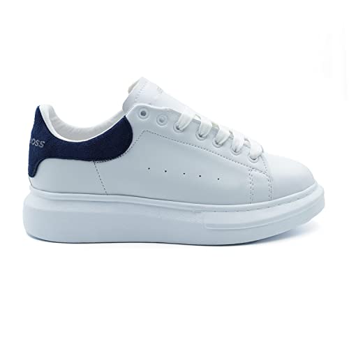 Bonateks Herren DEFRB100057 Sneaker, White, 42 EU Schmal Bonateks Herren DEFRB100057 Sneaker, White, 42 EU Schmal von Bonateks