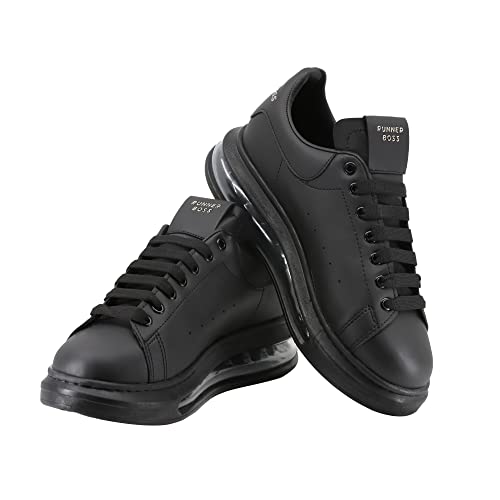 Bonateks Herren DEFRB100202 Sneaker, Black, 40 EU Schmal von Bonateks