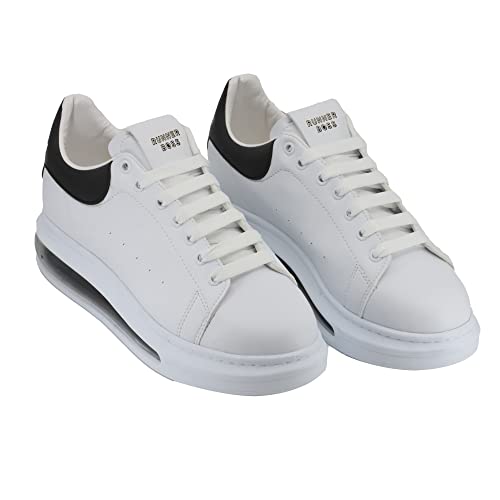 Bonateks Herren DEFRB100218 Sneaker, White, 41 EU Schmal von Bonateks