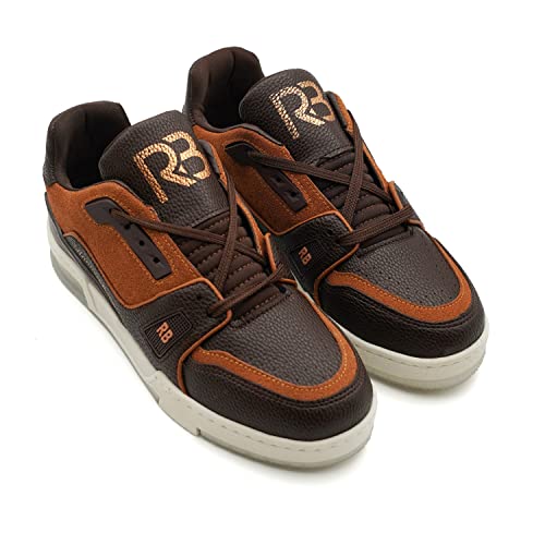 Bonateks Herren DEFRB100232 Sneaker, Brown, 40 EU Schmal von Bonateks