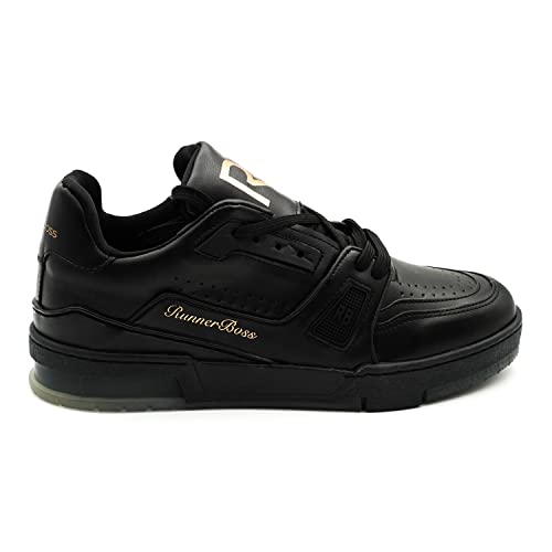 Bonateks Herren Frfrb100227 Sneaker, Schwarz, 40 EU Schmal Bonateks Herren Frfrb100227 Sneaker, Schwarz, 40 EU Schmal von Bonateks