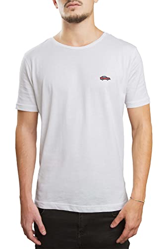 Bonateks Men's TRFSTW101813S T-Shirt, White, S von Bonateks