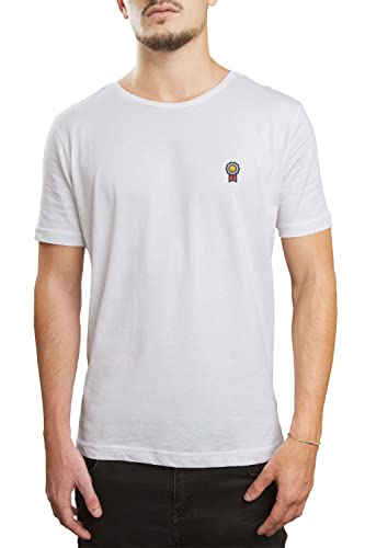 Bonateks Men's TRFSTW102812XL T-Shirt, White, XL von Bonateks