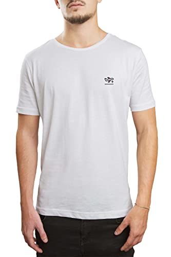 Bonateks Men's TRFSTW103437S T-Shirt, White, S von Bonateks