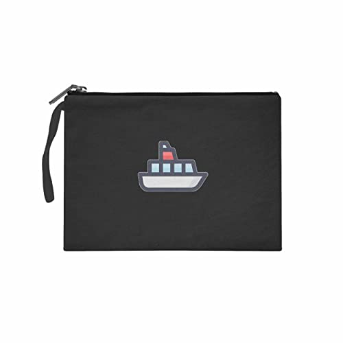 Bonateks Women's TRFCB101331 Damen Clutches, Black von Bonateks