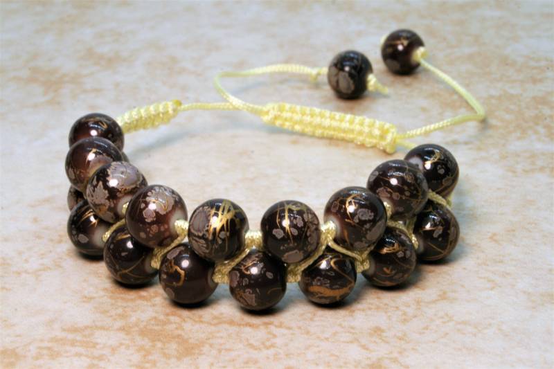 Einstellbare Weibliche Armband Shambala von BondMall