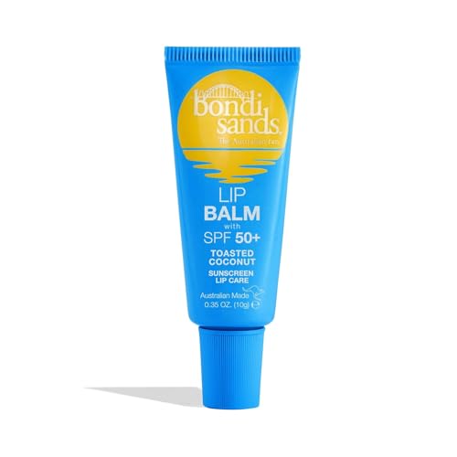 Bondi Sands LSF 50+ Lippenpflege – Feuchtigkeitsspendender Lip Balm mit Kokosöl & Vitamin E, Breitband-Sonnenschutz UVA & UVB, 10g von Bondi Sands
