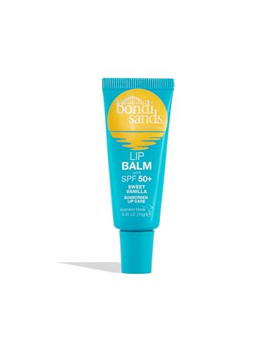 Bondi Sands – Lip Balm SPF 50+ Sweet Vanilla – feuchtigkeitsspendende Lippenpflege mit LSF 50 für einen umfangreichen Sonnenschutz, 10 g von Bondi Sands