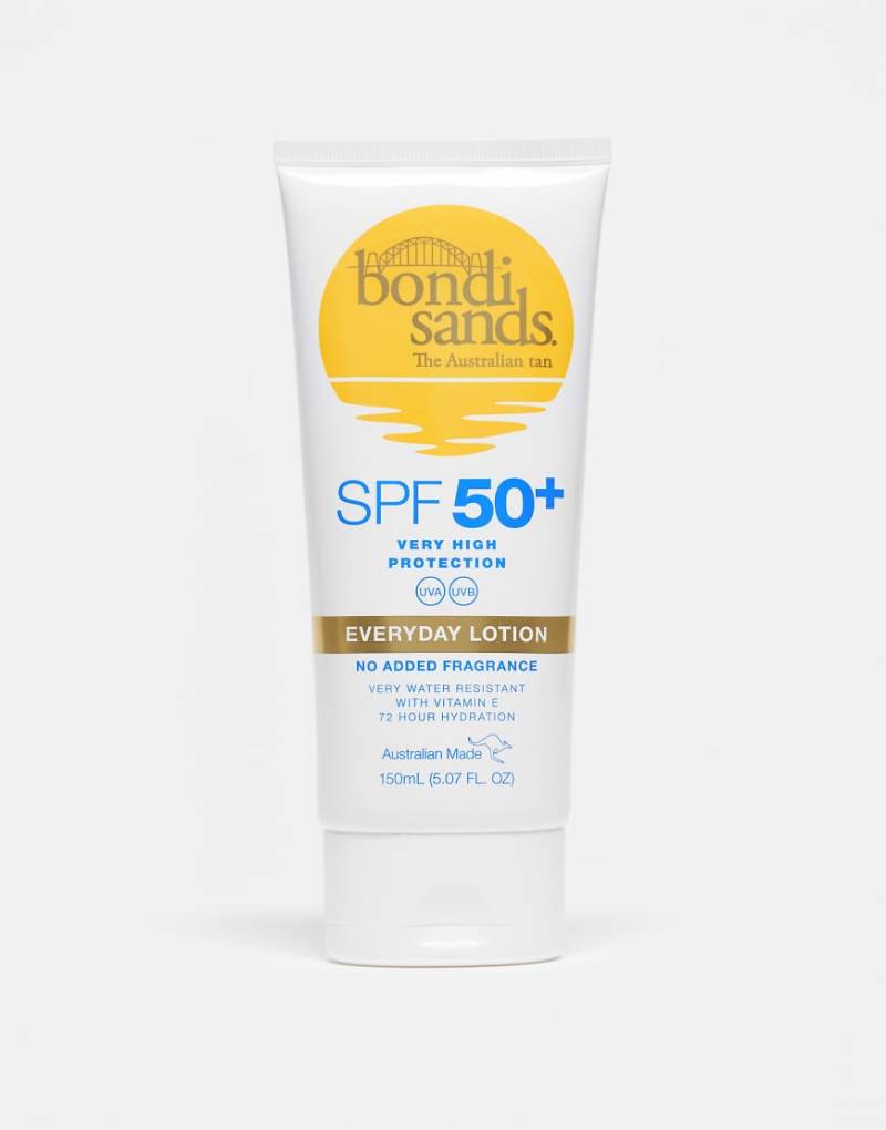 Bondi Sands - Parfümfreie, transparente Sonnenschutz-Lotion mit LSF 50+: 150 ml-Keine Farbe von Bondi Sands