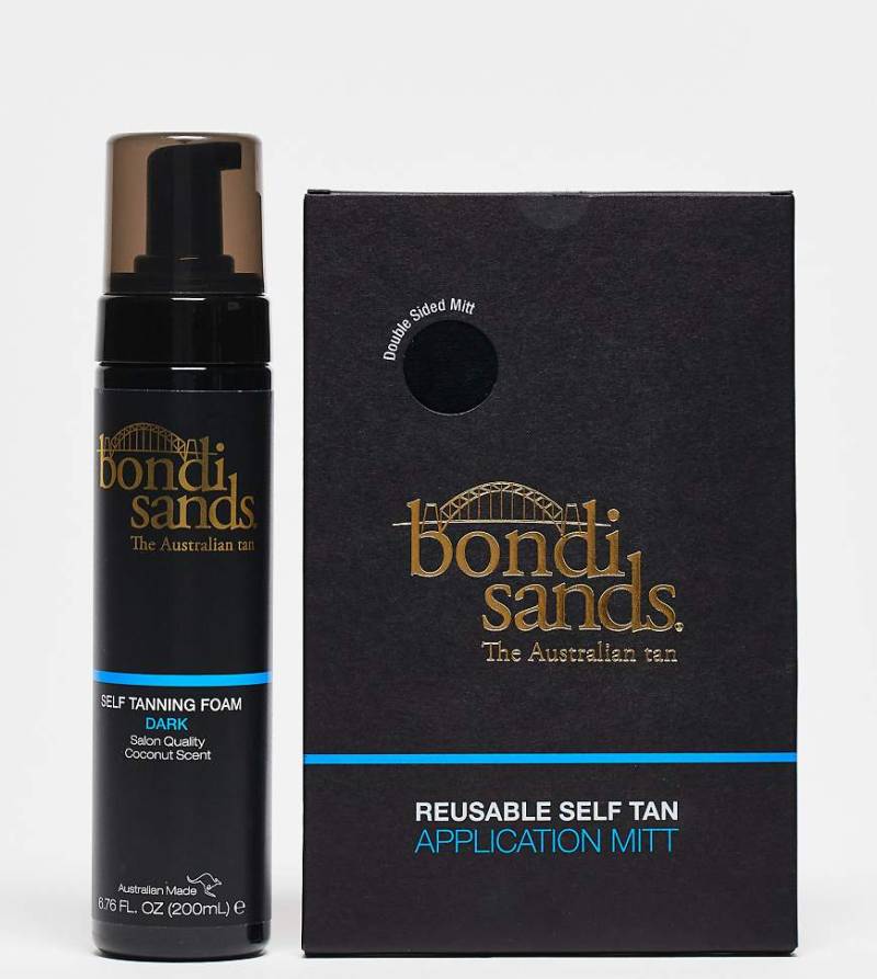 Bondi Sands - Selbstbräunungsschaum - Set mit Dark-Ausführung und Applikationshandschuh (im Wert von 22,50 €)-Keine Farbe von Bondi Sands