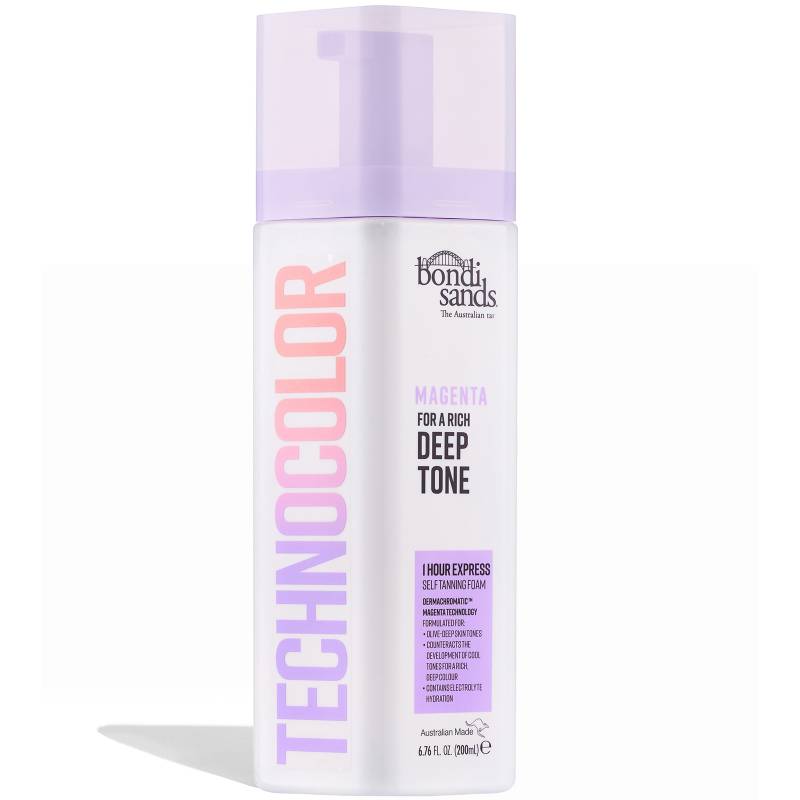 Bondi Sands Technocolor 1 Hour Express Self Tanning Foam - Magenta 200ml von Bondi Sands