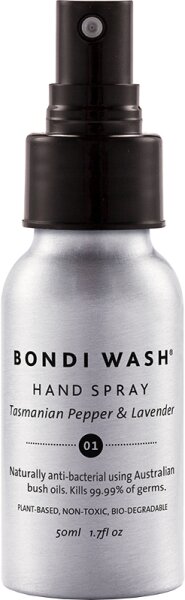 Bondi Wash Hand Spray Tasmanian Pepper & Lavender 50 ml von Bondi Wash