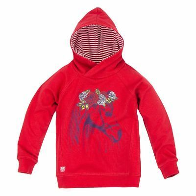 BONDI Kapuzensweatshirt Pullover rot Pferd von Bondi
