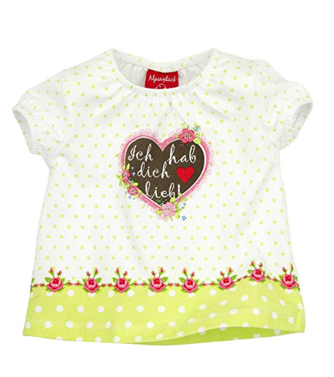 BONDI T-Shirt ´Ich hab dich lieb´ Tracht Mädchen von Bondi
