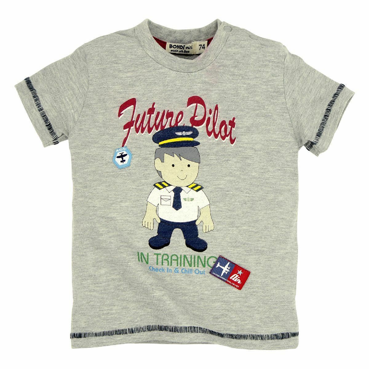 BONDI T-Shirt Junge Flugzeug von Bondi