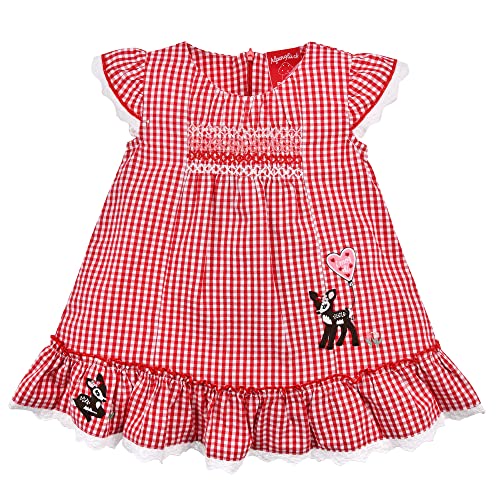 BONDI Trachtenkleid ´Bambi´, Check red/White 98 Tracht Baby Mädchen Artikel-Nr.86757 von Bondi