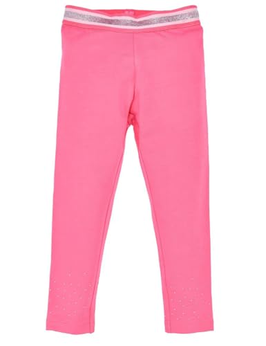 Bondi Baby Mädchen Leggings mit Glitzersteinen 36207 | Pink 116 von Bondi