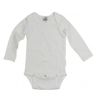 Bondi Body weiß ohne Aufdruck Langarm Body von Bondi