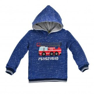 Bondi Kapuzenshirt ´Feuerwehr´ navy-melange Junge von Bondi