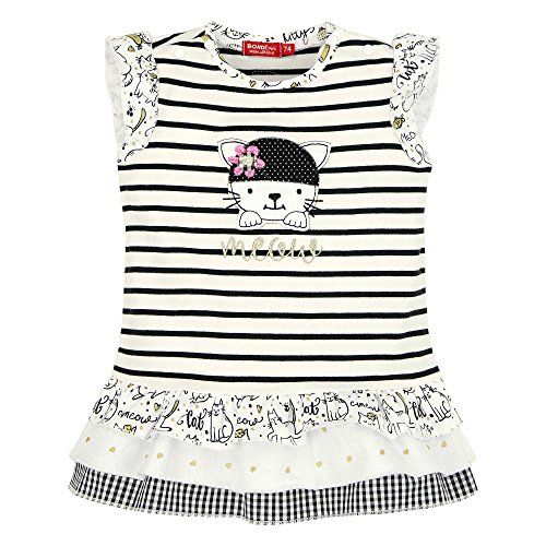 Bondi Kleid ´Little Cat´ weiß/black von Bondi