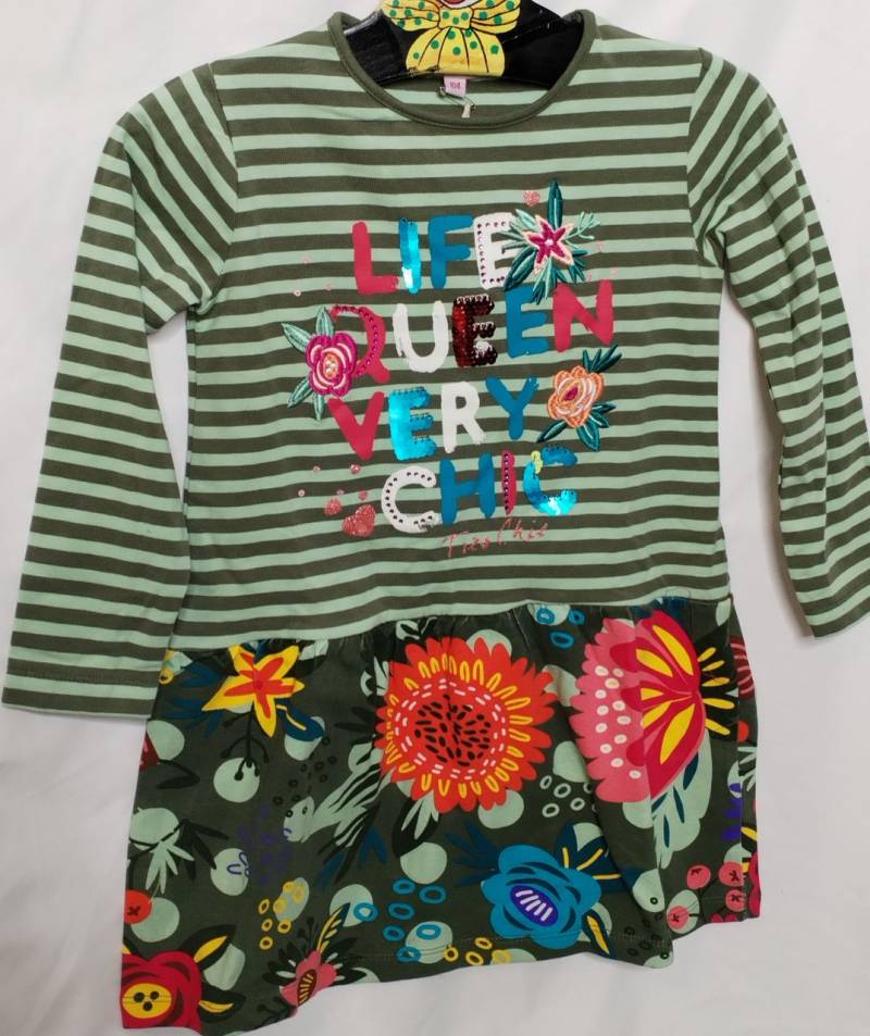 Bondi Kleid grün Langarm von Bondi