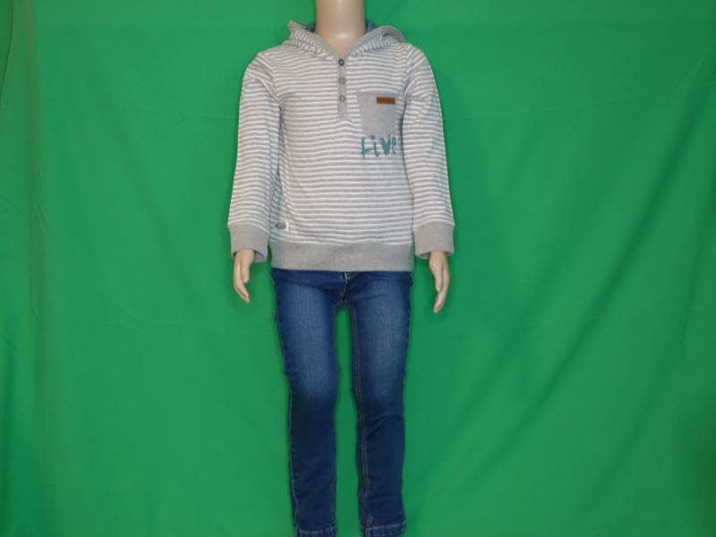 Bondi Longsleeve Junge grau melange von Bondi