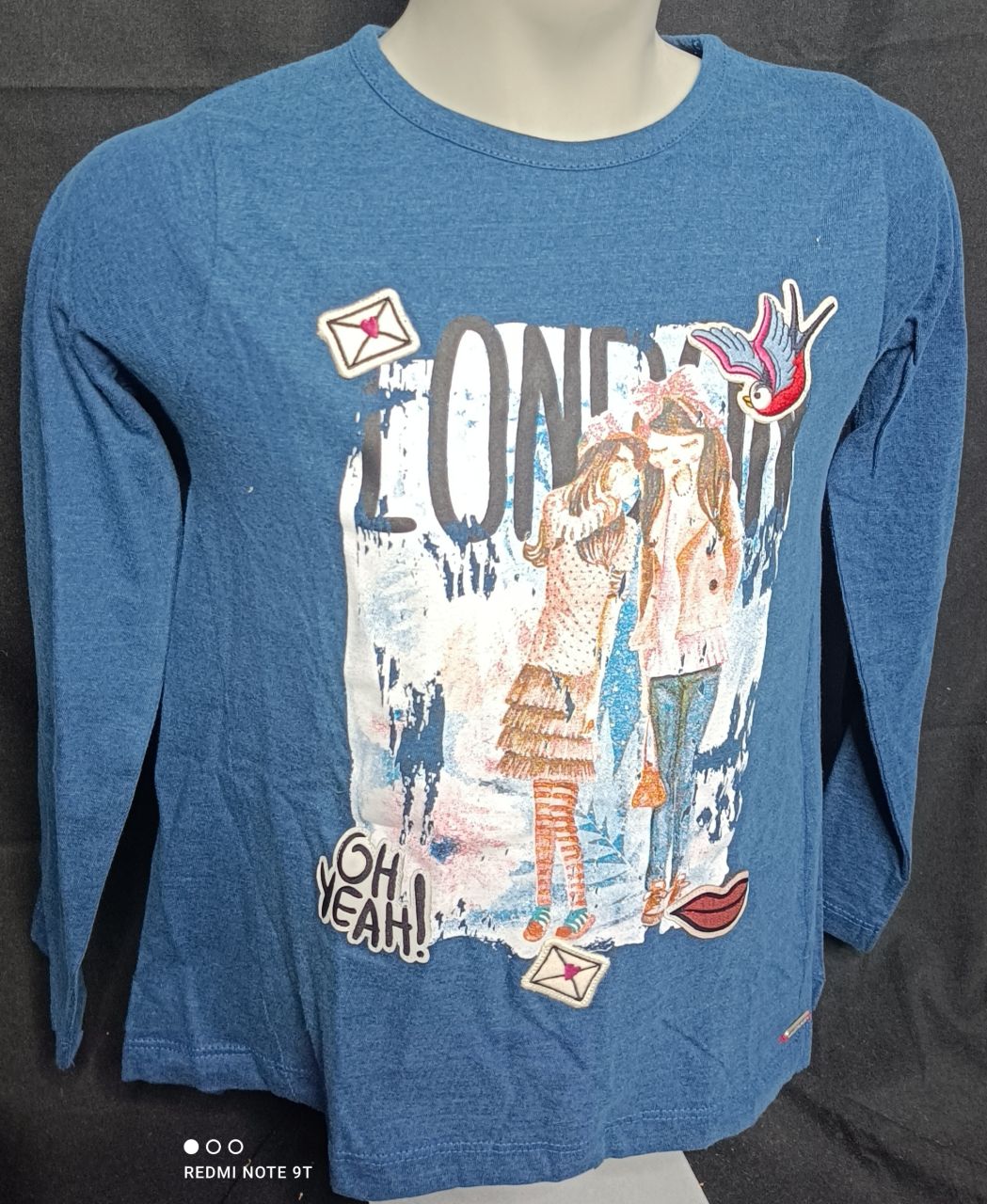 Bondi Longsleeve blau Mädchen von Bondi