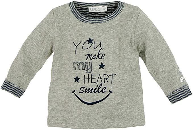 Bondi Longsleeve blau grau gestreift kuschelig und wärmend von Bondi