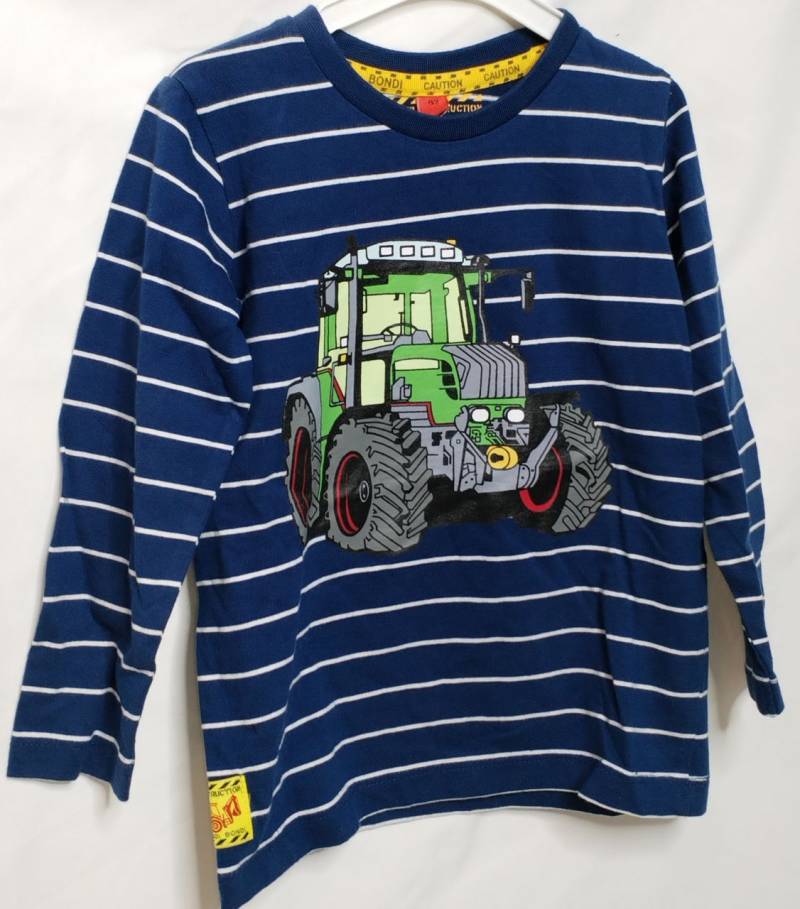 Bondi Longsleeve navy Junge Traktor von Bondi