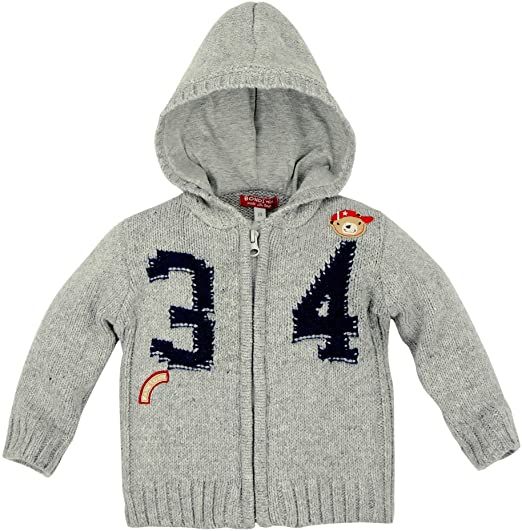 Bondi Strickjacke ´34´ Team blue in grau von Bondi