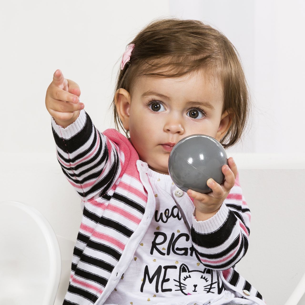 Bondi Strickjacke gestreift Mädchen von Bondi