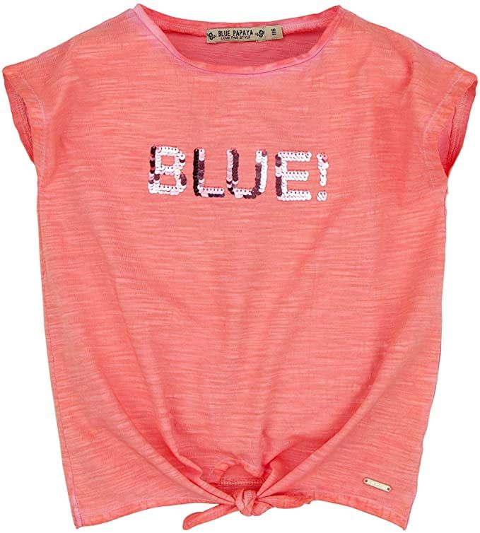 Bondi T-Shirt Blue Papaya mit Wendepailetten von Bondi