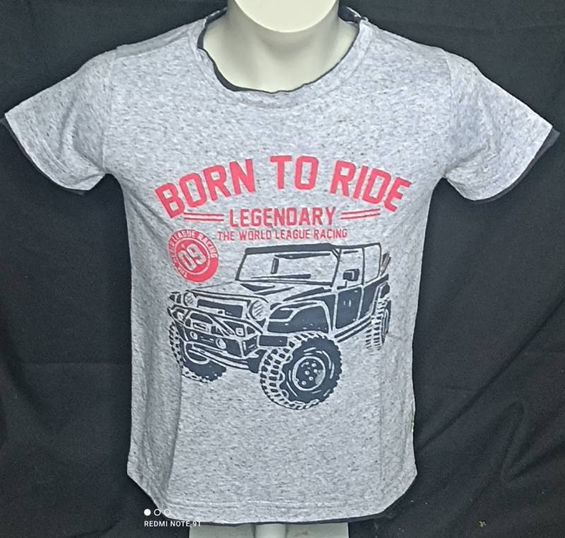 Bondi T-Shirt Junge jeansblau weich von Bondi