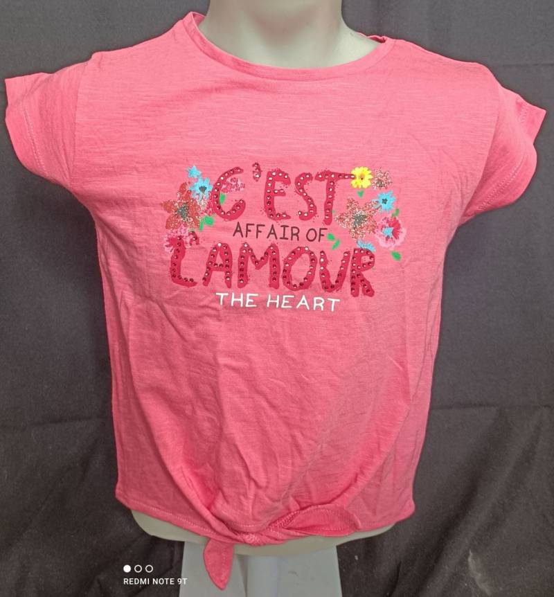 Bondi T-Shirt Mädchen mit Pailetten von Bondi