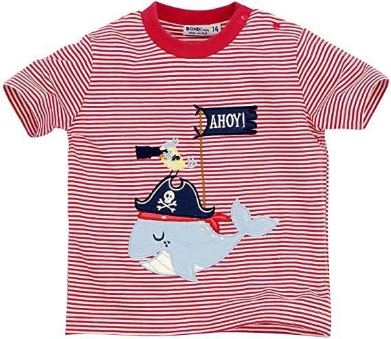 Bondi T-Shirt Pirat rot Junge von Bondi