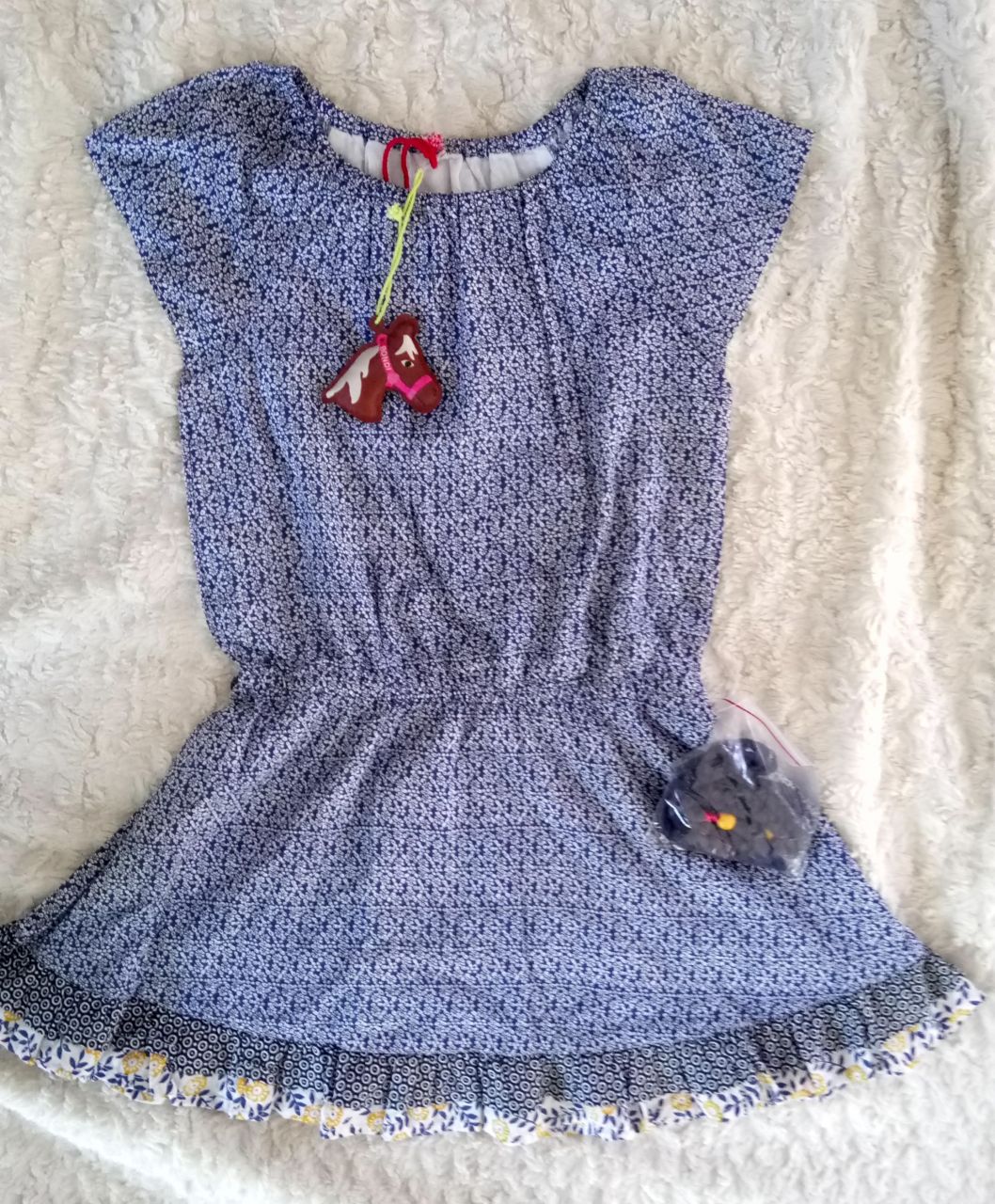 Bondi Webkleid Blümchendruck Horse Love von Bondi