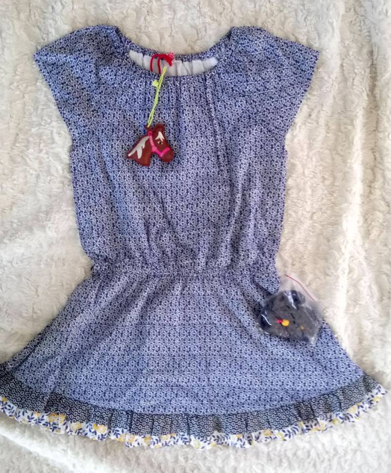 Bondi Webkleid Blümchendruck Horse Love von Bondi