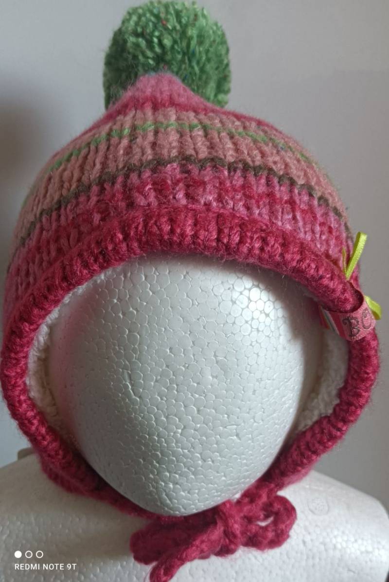 Bondi Wintermütze Bommelmütze Mädchen pink von Bondi