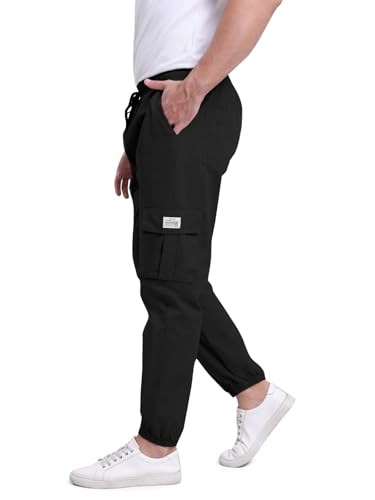 BondiTrekk Cargohose Herren Jogginghose Chino Hosen Herren Freizeithose Trainingshose Sporthose Black M BondiTrekk Cargohose Herren Jogginghose Chino Hosen Herren Freizeithose Trainingshose Sporthose Black M von BondiTrekk