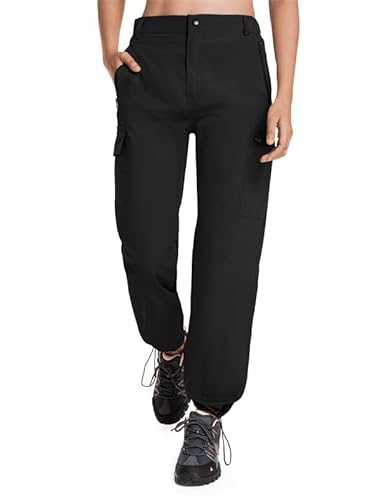 BondiTrekk Damen Outdoorhose Wanderhose Wasserdicht Schnelltrocknend Leicht Trekkinghose Capris UV Schutz UPF 50 Funktionshose mit Reißverschlusstasche von BondiTrekk