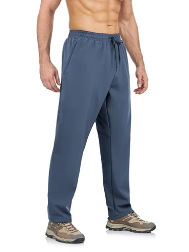 BondiTrekk elastische und Wasserabweisende Herren Wanderhose Gefüttert Fleece-Hose mit 3 Reißverschluss Taschen von BondiTrekk