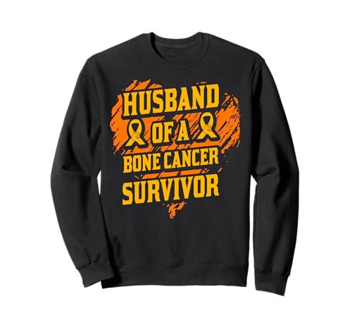 Ehemann eines Knochenkrebs-Überlebenden, Männer Sweatshirt Ehemann eines Knochenkrebs-Überlebenden, Männer Sweatshirt von Bone Cancer Warrior Apparel Design Power