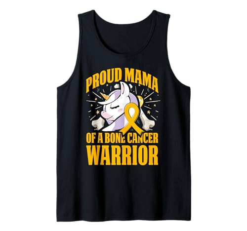 Stolze Mama einer Knochenkrebskriegerin Tank Top Stolze Mama einer Knochenkrebskriegerin Tank Top von Bone Cancer Warrior Apparel Design Power