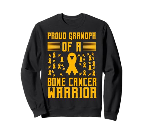 Stolzer Opa eines Knochenkrebs-Kriegers Männer Sweatshirt von Bone Cancer Warrior Apparel Design Power
