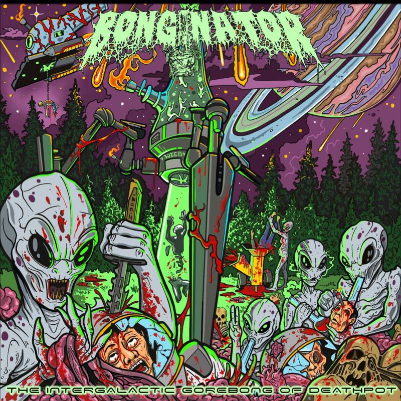 The Intergalactic Gorebong Of Deathpot von Bonginator - CD (Jewelcase) von Bonginator