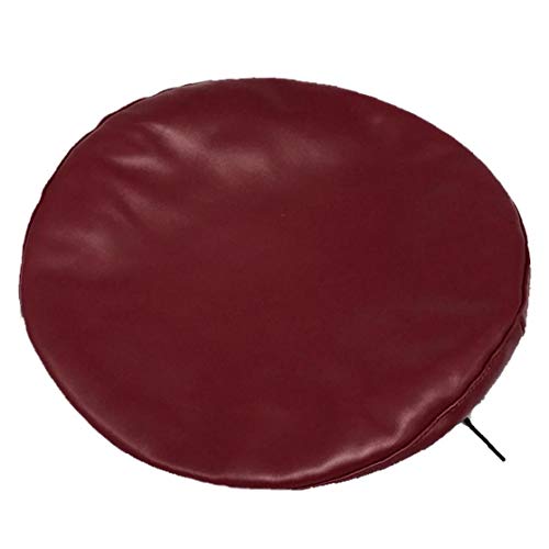 Barett Aus Leder Solide Plain Flat Top Pu Berets Französisch Stil Maler-Hut-Kappe Dekorative Zubehör Für Frauen von Bongles