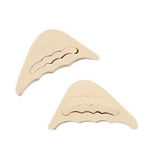 Bongles 2st Vorfuß Insert Pad Für Weibliche Hohe Absätze Zehe Stecker Halb Schwamm Schuhe Kissen Füße Filler Einlegesohlen Stellfüße von Bongles
