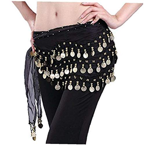 Bongles Women'striangular Bauchtanz-hüfte-schal-verpackungs- Chiffon Bauchtanz-schale von Bongles